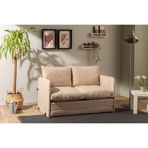 Dvoumístná rozkládací pohovka Saga 2-Seater - Beige obraz