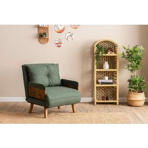 Rozkládací křeslo Cosmo Single - Green obraz