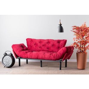 Trojmístná rozkládací pohovka Nitta Triple - Maroon obraz