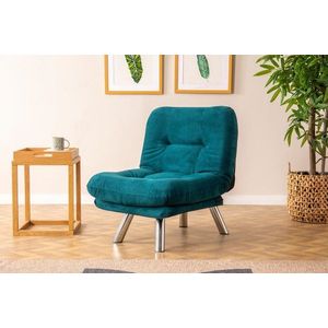 Rozkládací křeslo Misa Small Solo - Petrol Green obraz
