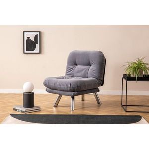 Rozkládací křeslo Misa Small Solo - Grey obraz