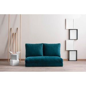 Dvoumístná rozkládací pohovka Taida - Petrol Green obraz