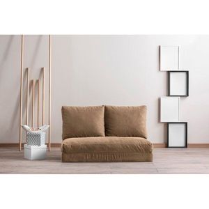 Dvoumístná rozkládací pohovka Taida - Light Brown obraz