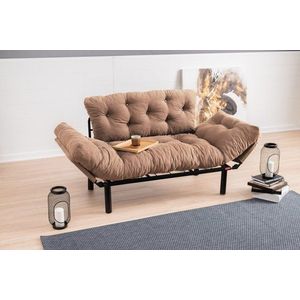 Dvoumístná rozkládací pohovka Nitta - Light Brown obraz
