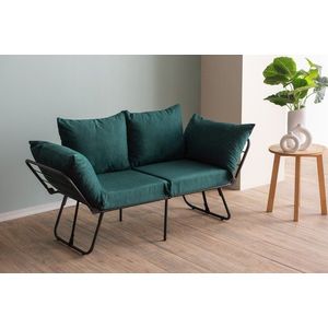 Dvoumístná rozkládací pohovka Viper 2-Seater - Petrol Green obraz
