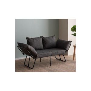 Dvoumístná rozkládací pohovka Viper 2-Seater - Dark Grey obraz