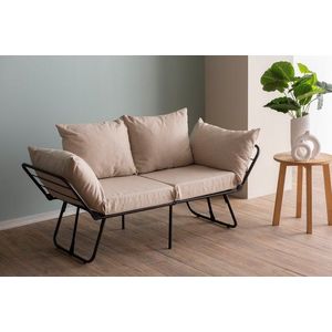Dvoumístná rozkládací pohovka Viper 2-Seater - Cream obraz