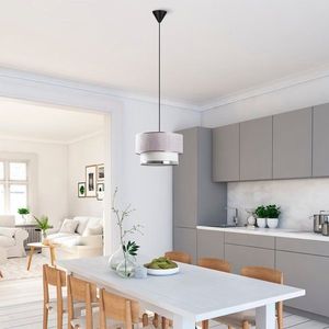 Lustr Cake - Light Grey, Silver obraz