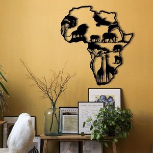 Dekorativní kovový doplněk na zeď African 2 obraz