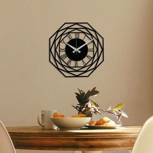 Dekorativní kovové nástěnné hodiny Enzoclock - S012 obraz
