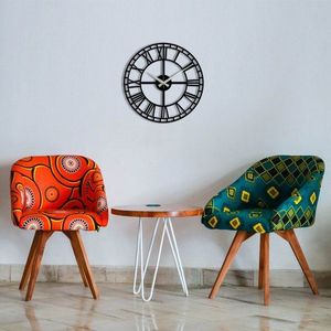 Dekorativní kovové nástěnné hodiny Enzoclock - S002 obraz