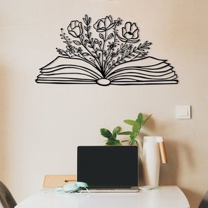 Dekorativní kovový doplněk na zeď Culture Flower obraz