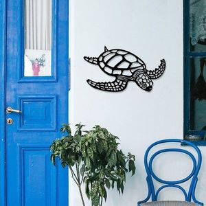 Dekorativní kovový doplněk na zeď Caretta Caretta obraz