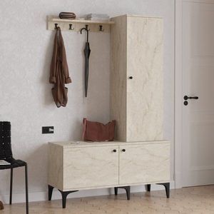 Předsíňová stěna Lex - Travertine obraz