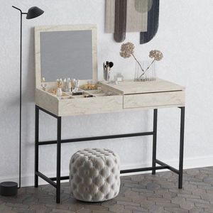 Toaletní stolek Linda - Travertine obraz