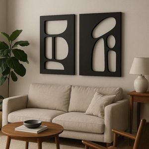 Dekorativní obraz z MDF (2 kusy) Hhloyma00004 - 50 x 70 obraz