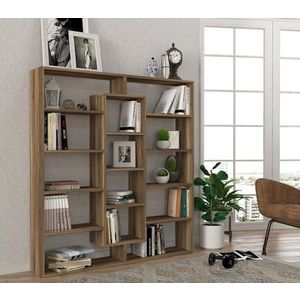 Knihovna Ample - Walnut obraz