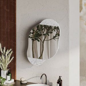 Koupelnová skříňka Cloud Storage Bathroom Wall Mirror - Carrara obraz