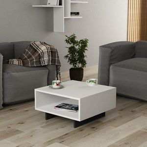 Konferenční stolek Hola - White, Anthracite obraz