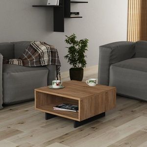 Konferenční stolek Hola - Oak, Anthracite obraz