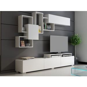 TV stěna / Sestava pod TV Amor - White obraz