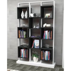 Knihovna Edge - White, Black obraz