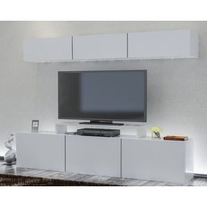 TV stěna / Sestava pod TV Line - White obraz