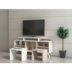 TV stěna / Sestava pod TV Kutay - White, Cordoba obraz