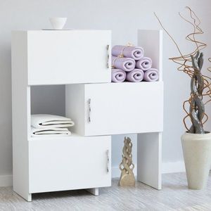 Víceúčelová skříňka Anna - White obraz