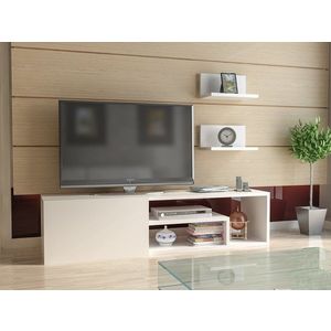TV stěna / Sestava pod TV Zeplin - White obraz