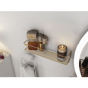 Nástěnná police Banyo Makyaj Rafı, Baharatlık - Gold obraz