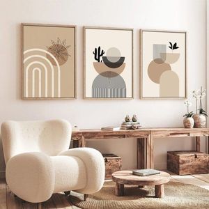 Dekorativní rámovaný obraz z MDF (3 kusy) Huhu264 - 50 x 70 obraz