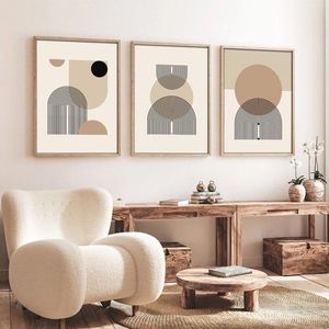Dekorativní rámovaný obraz z MDF (3 kusy) Huhu263 - 50 x 70 obraz