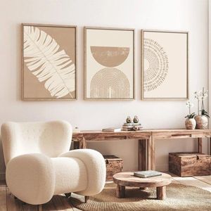 Dekorativní rámovaný obraz z MDF (3 kusy) Huhu259 - 50 x 70 obraz