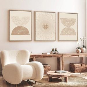 Dekorativní rámovaný obraz z MDF (3 kusy) Huhu258 - 50 x 70 obraz