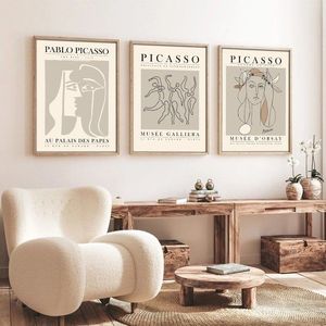 Dekorativní rámovaný obraz z MDF (3 kusy) Huhu256 - 50 x 70 obraz