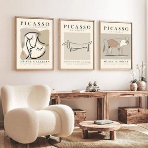 Dekorativní rámovaný obraz z MDF (3 kusy) Huhu253 - 50 x 70 obraz