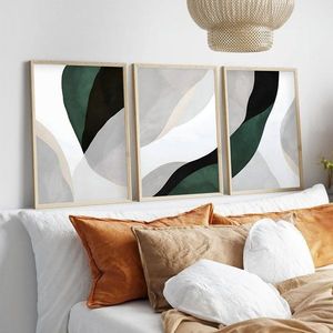 Dekorativní rámovaný obraz z MDF (3 kusy) Huhu229 - 50 x 70 obraz