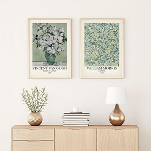 Dekorativní rámovaný obraz z MDF (2 kusy) Huhu277 - 50 x 70 obraz