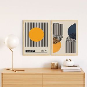 Dekorativní rámovaný obraz z MDF (2 kusy) Huhu244 - 20 x 30 obraz