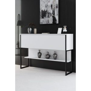 Komoda Luxe - Black, White obraz