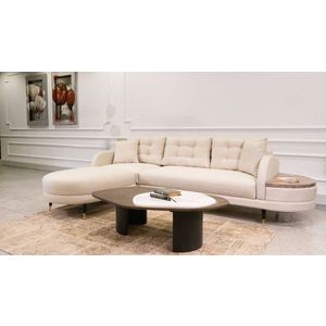 Rohová rozkládací pohovka Milano Corner - Cream obraz