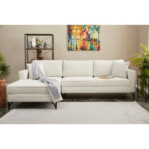 Rohová sedací souprava Berlin Left - Cream, Black obraz