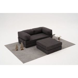Rohová sedací souprava Comfort Mini - Anthracite obraz
