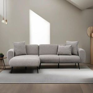 Rohová sedací souprava Side Left - Light Grey obraz