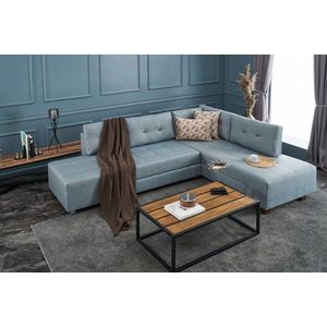 Rohová rozkládací pohovka Manama Corner Sofa Bed Right - Light Blue obraz