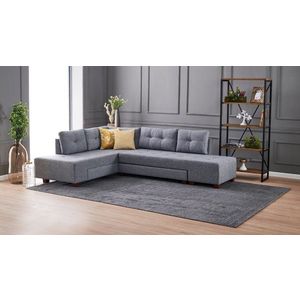 Rohová rozkládací pohovka Manama Corner Sofa Bed Left - Grey obraz