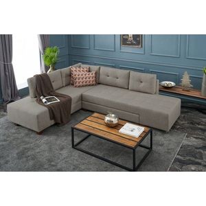 Rohová rozkládací pohovka Manama Corner Sofa Bed Left - Cream obraz