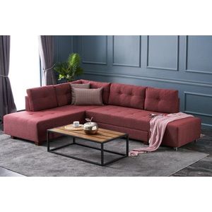 Rohová rozkládací pohovka Manama Corner Sofa Bed Left - Claret Red obraz