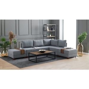 Rohová rozkládací pohovka Fly Corner Sofa Bed Right- Grey obraz